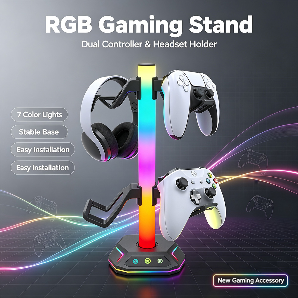 Gaming Controllers Xbox Accessories - Держатель контроллера Playstation5, вешалка для наушников,