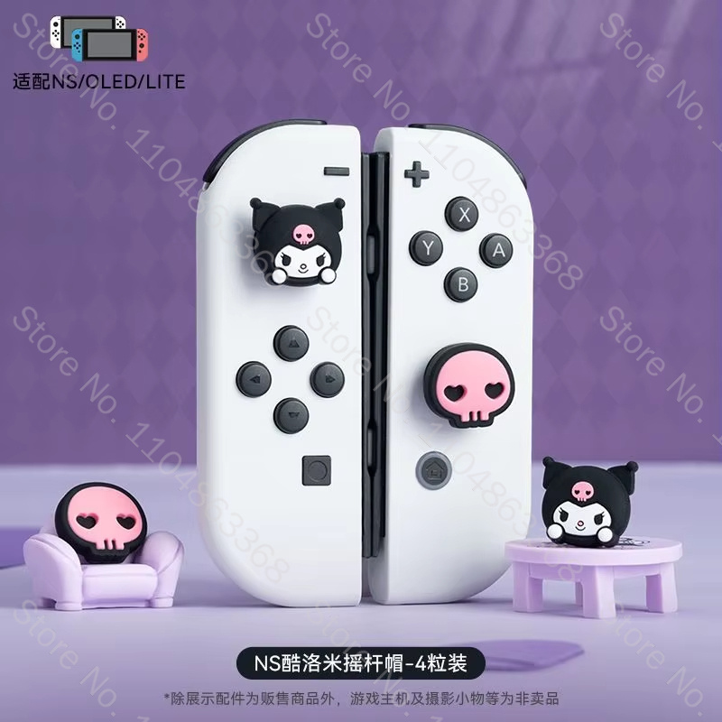 Gaming Accessories For Ps5 - Новый силиконовый джойстик Hello Kitty Kuromi