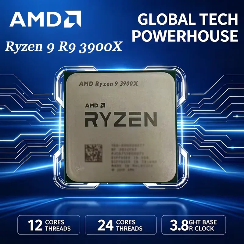 Процессор AMD Ryzen 9 3900X (ф – обзор и цена Amd Cpu Ryzen 9