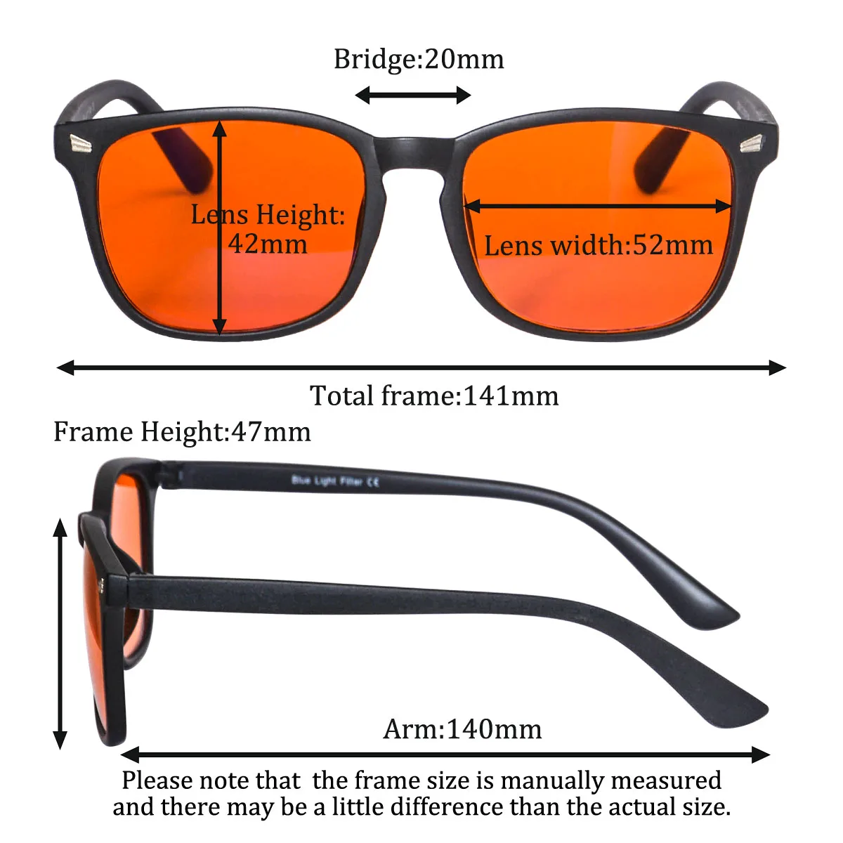 SHINU оранжевые тонированные о – обзор и цена Gaming Glasses Tinted