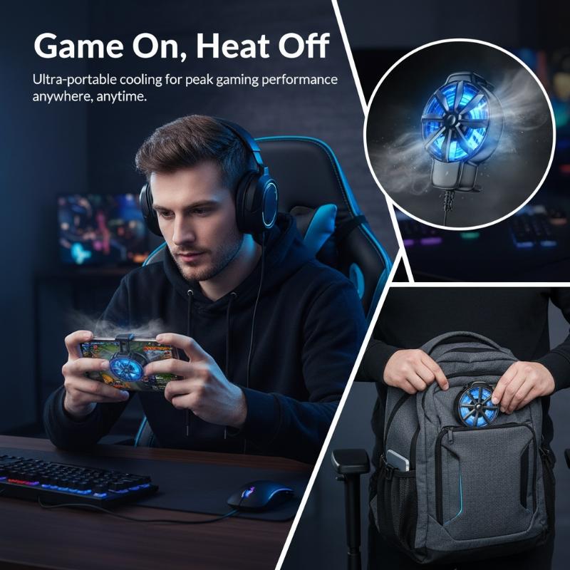Портативный вентилятор для охл – обзор и цена Essential Gaming Accessories