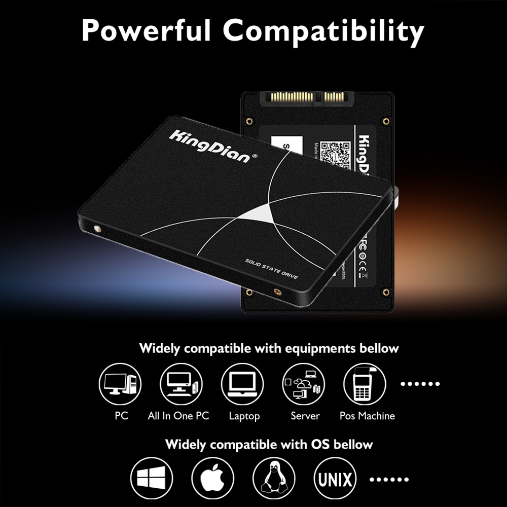 KingDian SSD 60 ГБ 120 ГБ 128  – обзор и цена Samsung Ssd Evo 870